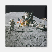 Apollo 15 Mondmondmond Nasa 1971 Magnet (Vorne)