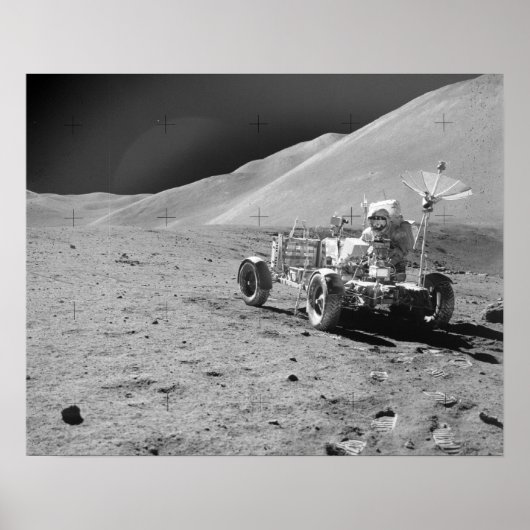 Apollo 15 Roving Vehicle Poster (Vorne)