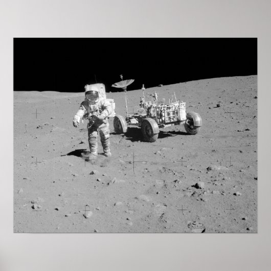 Apollo 15 Roving Vehicle Poster (Vorne)