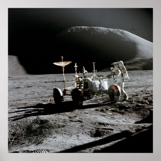 Apollo 15 Roving Vehicle Poster (Vorne)