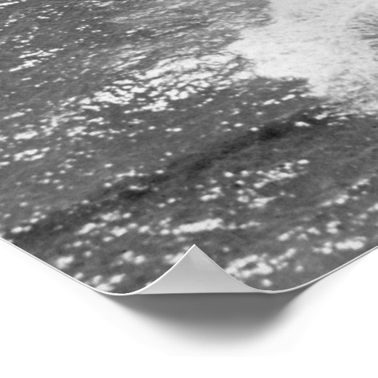 Apollo 15 Splashdown Poster (Ecke)