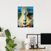 Apollo 15 Start Poster (Heimbüro)