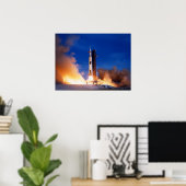 Apollo 15 Start Poster (Heimbüro)