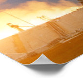 Apollo 15 Start Poster (Ecke)