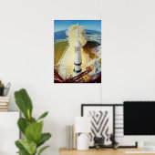 Apollo 15 Start Poster (Heimbüro)