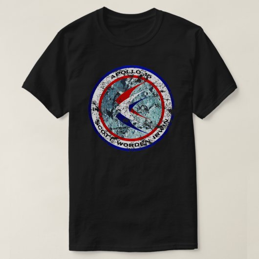 Apollo 15 XV Mission gestört T-Shirt (Design vorne)