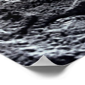 Apollo 16 Astronaut auf dem Mond Poster (Ecke)
