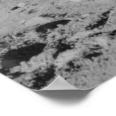 Apollo 16 Astronaut auf dem Mond Poster (Ecke)