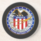 Apollo 16 getränkeuntersetzer (Vorne)