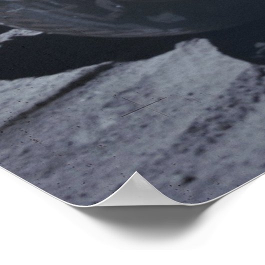 Apollo 16 Lunar Roving Vehicle Poster (Ecke)