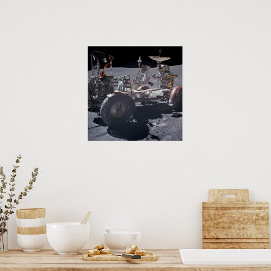 Apollo 16 Lunar Roving Vehicle Poster (Küche)