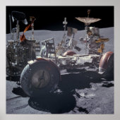 Apollo 16 Lunar Roving Vehicle Poster (Vorne)