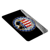 Apollo 16 Patch-Logo der NASA-Mission Magnet (Rechte Seite)