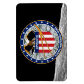 Apollo 16 Patch-Logo der NASA-Mission Magnet (Vertikal)