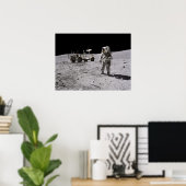 Apollo 16 Roving Vehicle Poster (Heimbüro)