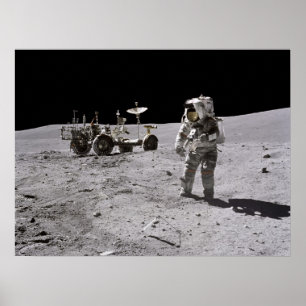 Apollo 16 Roving Vehicle Poster