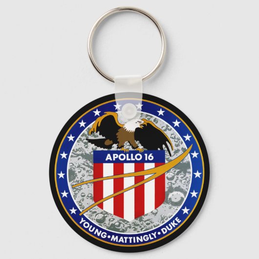 Apollo 16 schlüsselanhänger (Vorderseite)