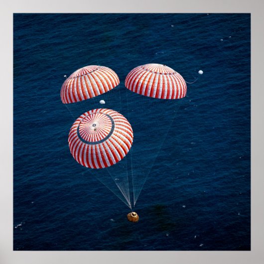 Apollo 16 Splashdown Poster (Vorne)