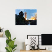 Apollo 16 Start Poster (Heimbüro)