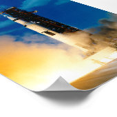 Apollo 16 Start Poster (Ecke)