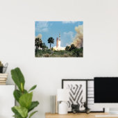 Apollo 16 Start Poster (Heimbüro)