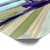 Apollo 17 auf der Crawlerway Poster (Ecke)