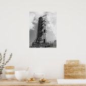 Apollo 17 auf der Startseite Poster (Küche)