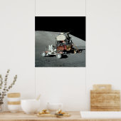 Apollo 17 - Die letzte Landung des Manned Moon Poster (Küche)