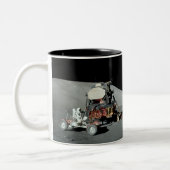 Apollo 17 - Die Schluss bemannte Mond-Landung Zweifarbige Tasse (Links)