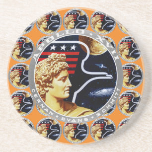 Apollo 17 getränkeuntersetzer