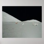 Apollo 17 Landungsfläche Poster (Vorne)