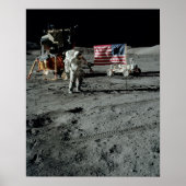 Apollo 17 Landungsfläche Poster (Vorne)