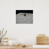 Apollo 17 Lunar Modul Landungsfläche Poster (Küche)