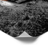 Apollo 17 Lunar Rover Poster (Ecke)