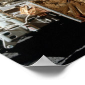 Apollo 17 Lunar Roving Vehicle Poster (Ecke)