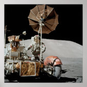 Apollo 17 Lunar Roving Vehicle Poster (Vorne)