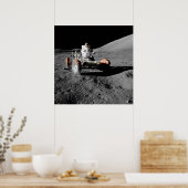 Apollo 17 Lunar Roving Vehicle Poster (Küche)
