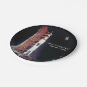 Apollo 17-Mondmission Pappteller (Schrägansicht)