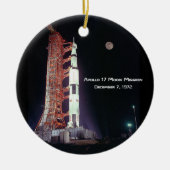 Apollo 17 Moon Mission Keramik Ornament (Vorne)