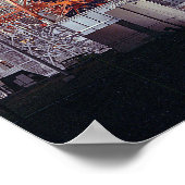 Apollo 17 Moon Mission Poster (Ecke)