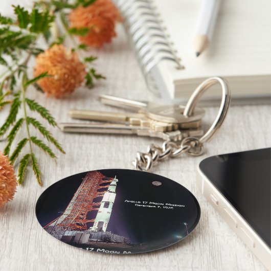 Apollo 17 Moon Mission Schlüsselanhänger (Seite)