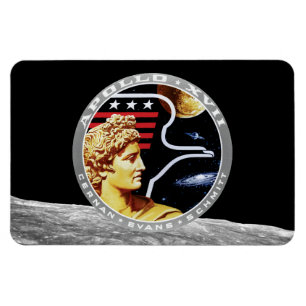 Apollo 17 NASA-Missionsabzeichen Logo Magnet