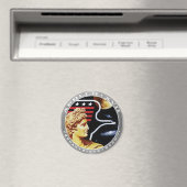 Apollo 17 NASA-Missionsabzeichen-Logo Magnet (In Situ (Geschirrspüler))