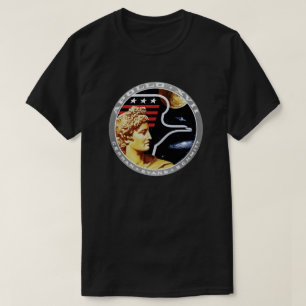Apollo 17 NASA-Missionsabzeichen Logo T-Shirt