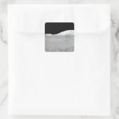 Apollo 17 Panorama Quadratischer Aufkleber (Tasche)