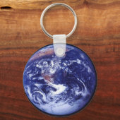 Apollo 17 Sicht auf die Erde im Weltraum Schlüsselanhänger (Vorderseite)