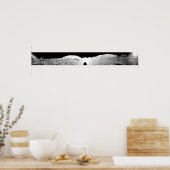 Apollo 17 zusammengebautes Panorama 2 Poster (Küche)