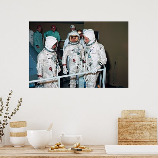 Apollo 1 Astronauten Poster (Küche)