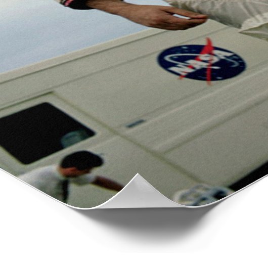 Apollo 1 Astronauten Poster (Ecke)