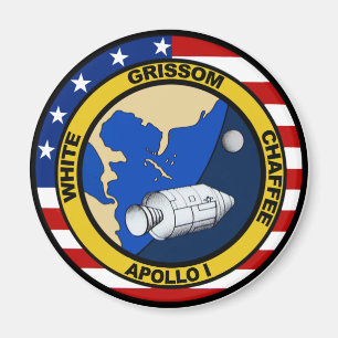 Apollo 1: Grissom, Weiß und chaffee. Magnet